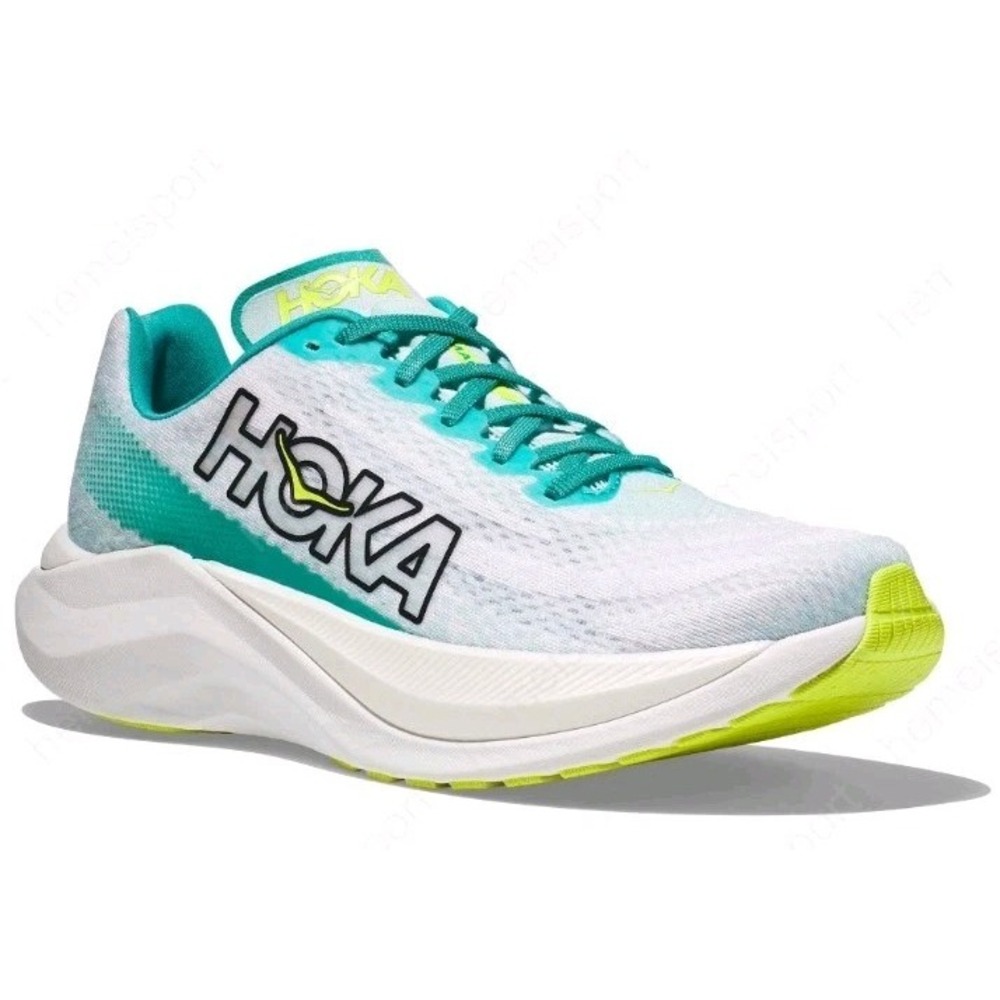 Hoka One One SZ 12 Mach X White Blue Glass